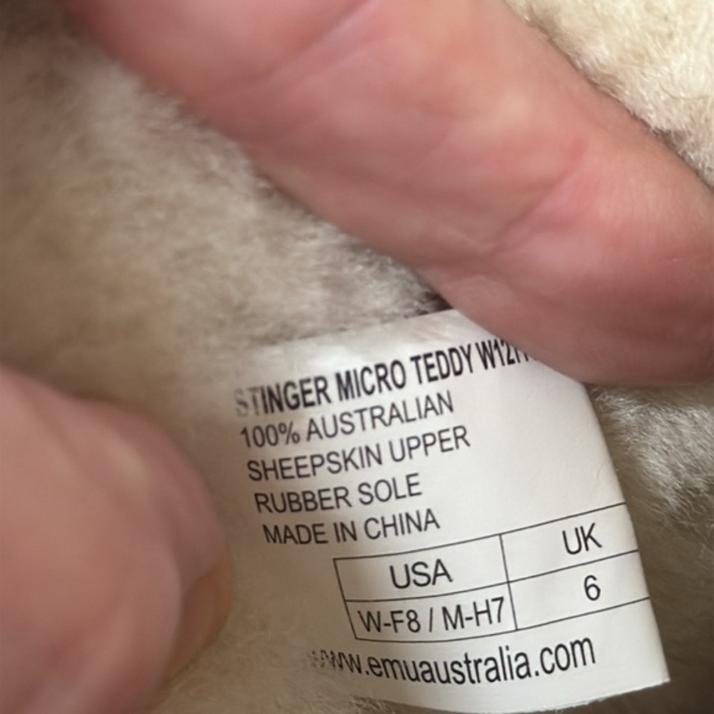 Emu Brown Sheepskin Lined Winter Booties - Picture 7 of 9
